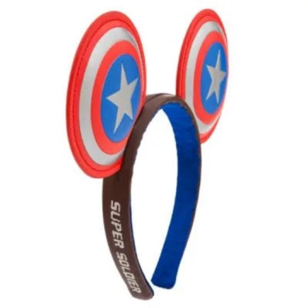 Mickey Ears Captain America - Walt Disney World Park - Magic Kingdom